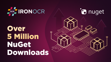 IronOCR Hits 5 Million NuGet Downloads, Thank You, Developers!